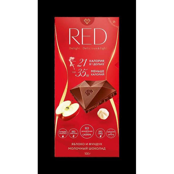 Шоколад "Red Fruits Delight" молочный 85г/Chocolette Confectionary Sia