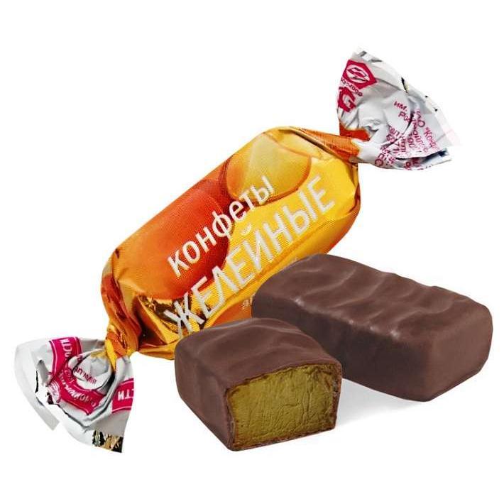 Конфеты желейные "Персик" 2кг/КФ им. К. Самойловой