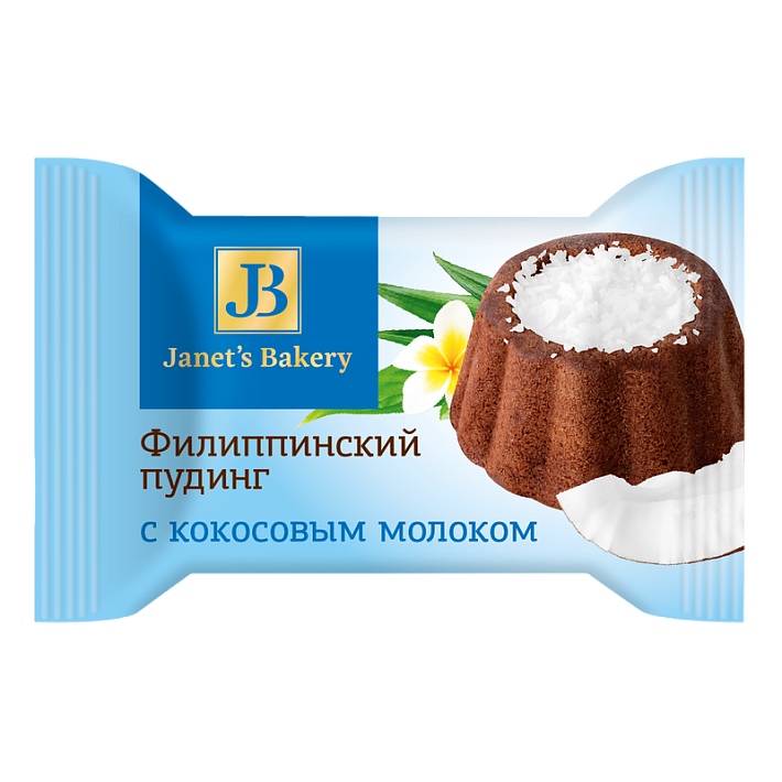 Десерт Janets Bakery Филиппинский пудинг с кокосовым молоком 500г/КФ Славянка