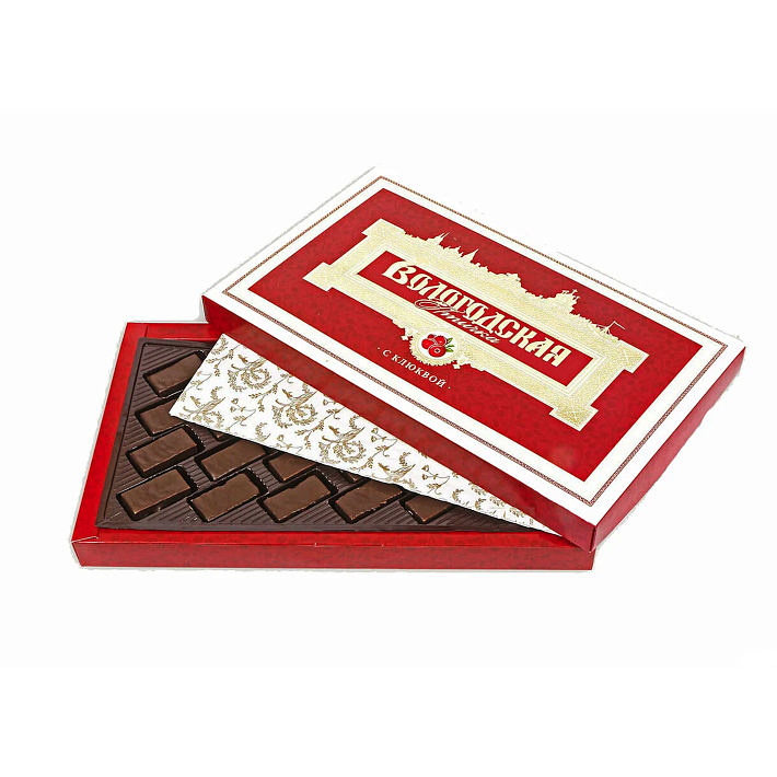 Набор конфет "Вологодская птичка" с клюквой 230г/ТД Империя