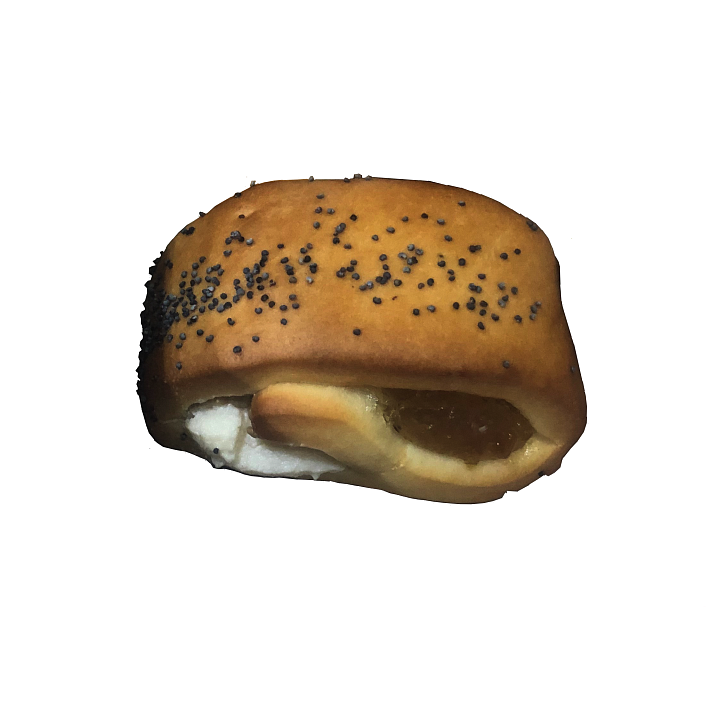 Сдоба "Улыбка" с начинкой творог-абрикос 2кг/Контек