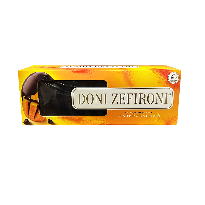 Зефир "DONI ZEFIRONI" со вкусом Манго глазировованный 210г/КФ Нева