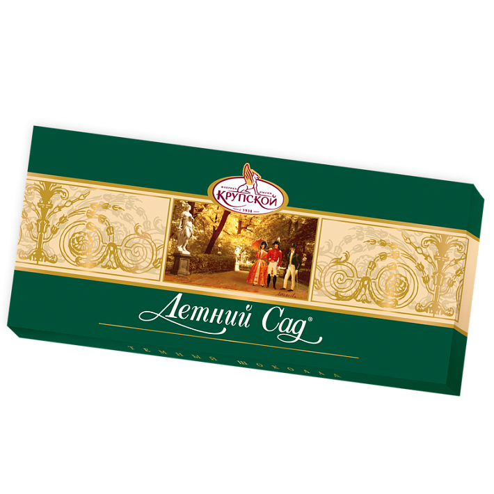 Шоколад тёмный десертный Летний сад 88г/КФ Крупской