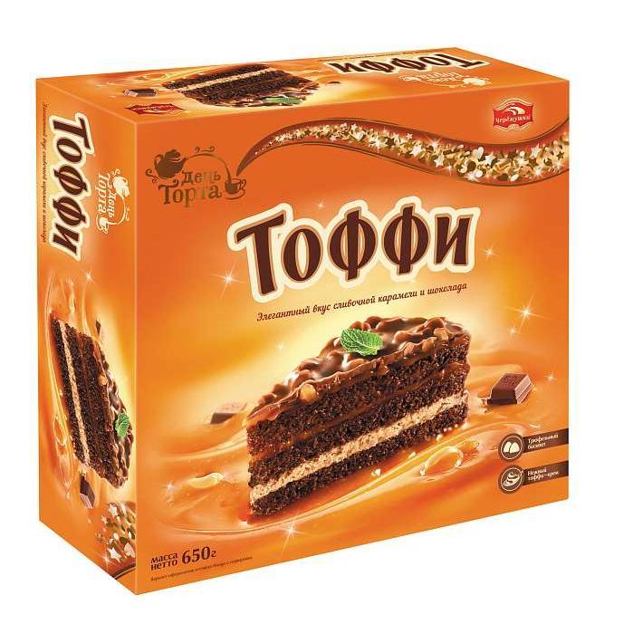 Торт "Тоффи" 650г/Черемушки