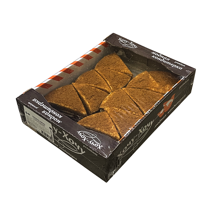 Пирожное "Вишневый медовик" 2 кг/Хочу-Хочу