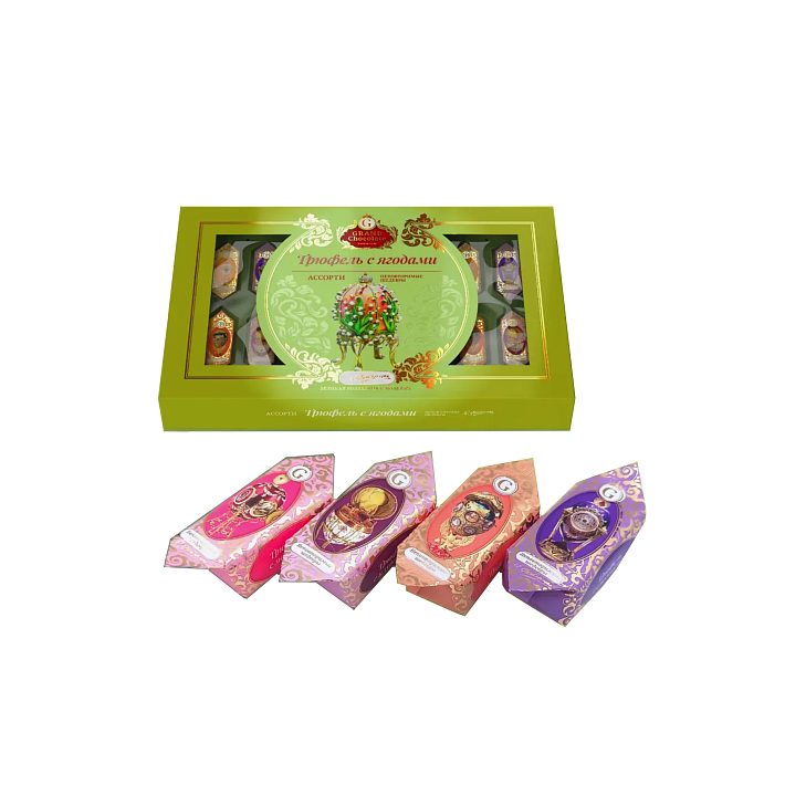 Набор "Трюфель с Ягодами" 180г/Grand Chocolate
