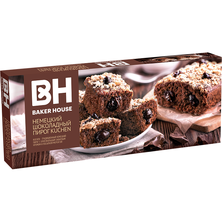 Пирог "KUCHEN" Шоколад 350г/Раменский КК
